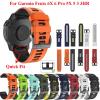 AEMALL Watch Band for Garmin Fenix 6X Pro, Silicone, Easyfit, 22 pcs, 26 mm, 22 mm Fenix 6 Pro, Agate view 3