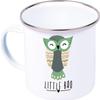 Kleckerliese Enamel Coffee Mug, Little Bro Brother, Owl_2 view 1