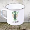 Kleckerliese Enamel Coffee Mug, Little Bro Brother, Owl_2 view 3