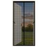 Magnetic Insect Screen for Windows, 300 x 160 cm, No Drilling, Self-Closing, Black view 1