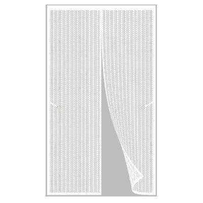 Magnetic Insect Screen Door Curtain, 200 x 235 cm, White