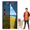 Magnetic Screen Door, 60 x 210 cm, Black view 1