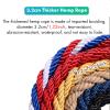 Orange Rope Barrier with Gold Wall Hooks, 60 cm/2 ft view 4