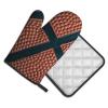 Basketball Oven Mitt and Pot Holder Set view 2