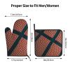Basketball Oven Mitt and Pot Holder Set view 3