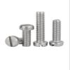 50-Piece M2 × 12 mm A2-70 Stainless Steel GB65 Slotted Round-Head Screws view 1