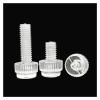 BELLAY M3 M4 M5 M6 M8 Clear Transparent Acrylic Plastic Knurled Slotted-Head Hand-Tightening Screw, DIY (Color: 40mm, Size: M5) view 3