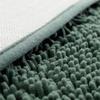 Odot Non-Slip High-Pile Chenille Bath Mat, Machine Washable, 40 x 60 cm, Light Gray view 3