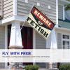 Gym Flag, Beware of Fetish Flag, Spring Flag, Garden Flag, Outdoor, Bar, Decoration (Size: 120 x 180 cm) view 3