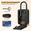 TEUEN Waterproof Key Safe with Shackle, 4-Digit Combination Lock view 2
