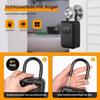 TEUEN Waterproof Key Safe with Shackle, 4-Digit Combination Lock view 4