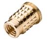 M6 Press-In Threaded Inserts for Plastics, Small Head, 10-Pack view 1