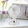 Tomotato Crystal Globe with Metal Stand, 46.5 cm, Silver view 2