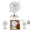 Tomotato Crystal Globe with Metal Stand, 46.5 cm, Silver view 3