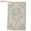 L'ATELIER 17 Rectangular Bedroom Rug in Pure Cotton with Rose, "Maddy" Shabby Chic, 6 Variants, 70 x 140 cm/Celeste view 3