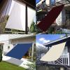 Waterproof Shade Sail 5 x 6.5 m, 95% UV Protection, Sand Yellow view 2