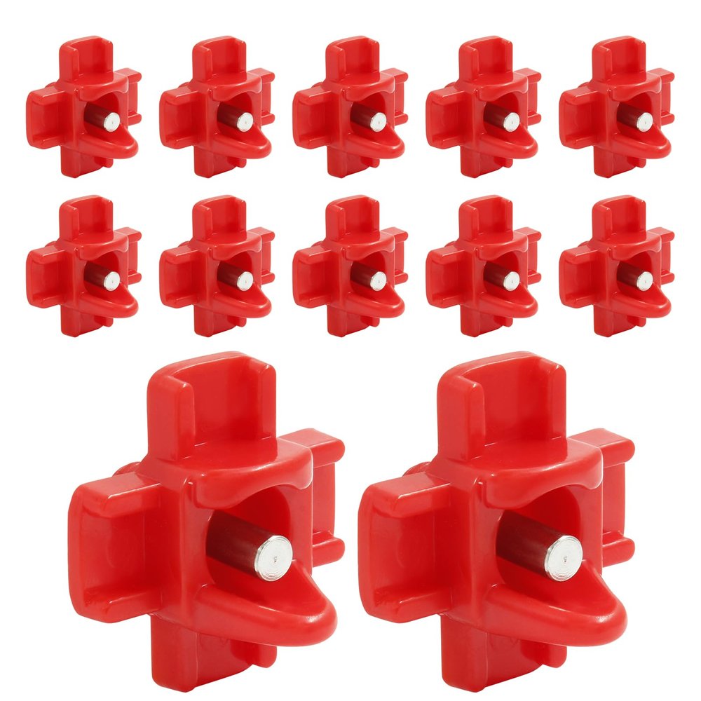 Jiozermi 12-Pack Horizontal Chicken Water Nipples