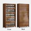 YSUEFIJO Sideboard for Living Room, Kitchen Storage Cabinet, Entryway Shoe Cabinet, Practical Storage Chest, Modern Functional Design view 3