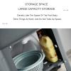 Outdoor Kitchen Sink with Single Bowl and Faucet, Freestanding Portable Sink with Stand and Hose Connection (Gray, Size 40) view 3