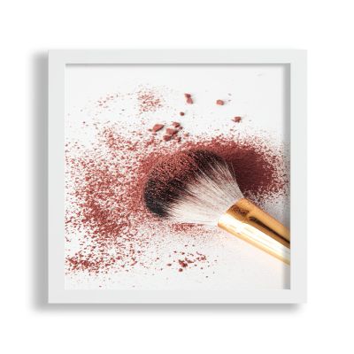 VO design Finn Wood Frame for 35 x 80 cm Picture, High-Gloss White with Acrylic Glazing