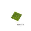 BANGHA Artificial Grass Turf, 3-Piece Outdoor Green Moss Decor, 15 x 15 view 2