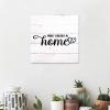 Evans1nism Wooden Sign with “Make Yourself At Home” Religious Family Prayer, Farmhouse-Style Wall Decor view 4