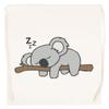 Vendax Cute Sleeping Koala Beige Drawstring Gym Bag view 1