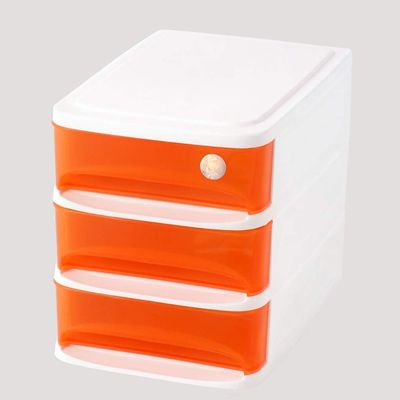 3-Tier Transparent Desktop Drawer Organizer (B)