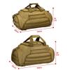 KLZUOPT Hiking Backpack, 35 L, Sports Bag, Tactical Military Backpack, Waterproof, for Sports and Camping, 14-Inch Laptop and Camera, Men's, Black Camo 45 L view 3
