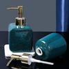 WEROFY Ceramic Pump Soap Dispenser, Blue view 2