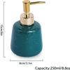WEROFY Ceramic Pump Soap Dispenser, Blue view 3