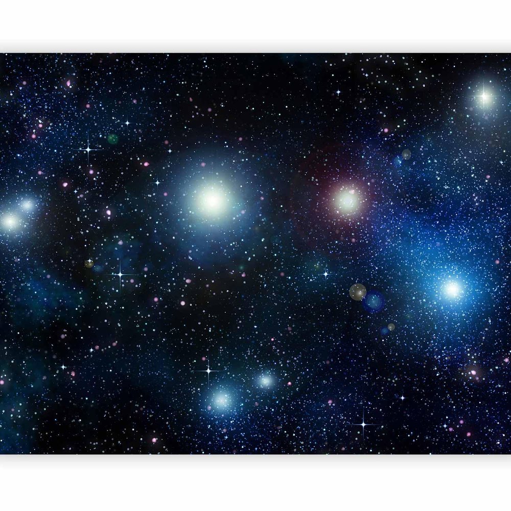 murando Premium Nonwoven Photo Wallpaper, Stars, 98.4 x 76 in, Bedroom, Modern