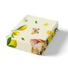 Cute Cat Lemon Summer Duvet Cover Set for Kids view 4