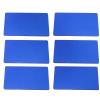 HERCHR Metal Business Card Blanks, 50 Aluminum Plates, Printable Sublimation Blanks, Blue view 1