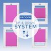 DECOOR No-Drill Thermal Pleated Blind 160 x 100 cm, Black view 4