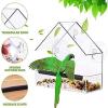 Fdit Outdoor Window Bird Feeder, Transparent Sturdy Acrylic with 4 Strong Suction Cups view 2