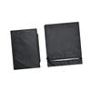 Black Polyester Lawn Mower Cover with Lock Hole and Buckle view 2