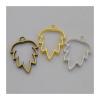 WILLWA DIY Resin Alloy Frame Base, Bronze Pendant for Necklaces and Bracelets, Jewelry Accessory (Size: 2, 43 × 26 mm) view 3
