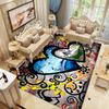 Xisnuient Soul Colorful Fantasy Art Pattern Girls' Bedroom Non-Slip Area Rug, Pattern 1 (160 x 200 cm) view 1