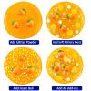 LAWOHO Clear Slime, 10.2 oz Mango Jelly Cube Glitter Fluffy Slime for Kids Ages 6–10 view 4