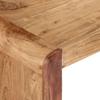 vidaXL TV Stand 110x33x33 cm Solid Acacia Wood view 3