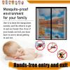 Magnetic Insect Screen Door, 60 x 165 cm, Brown view 4