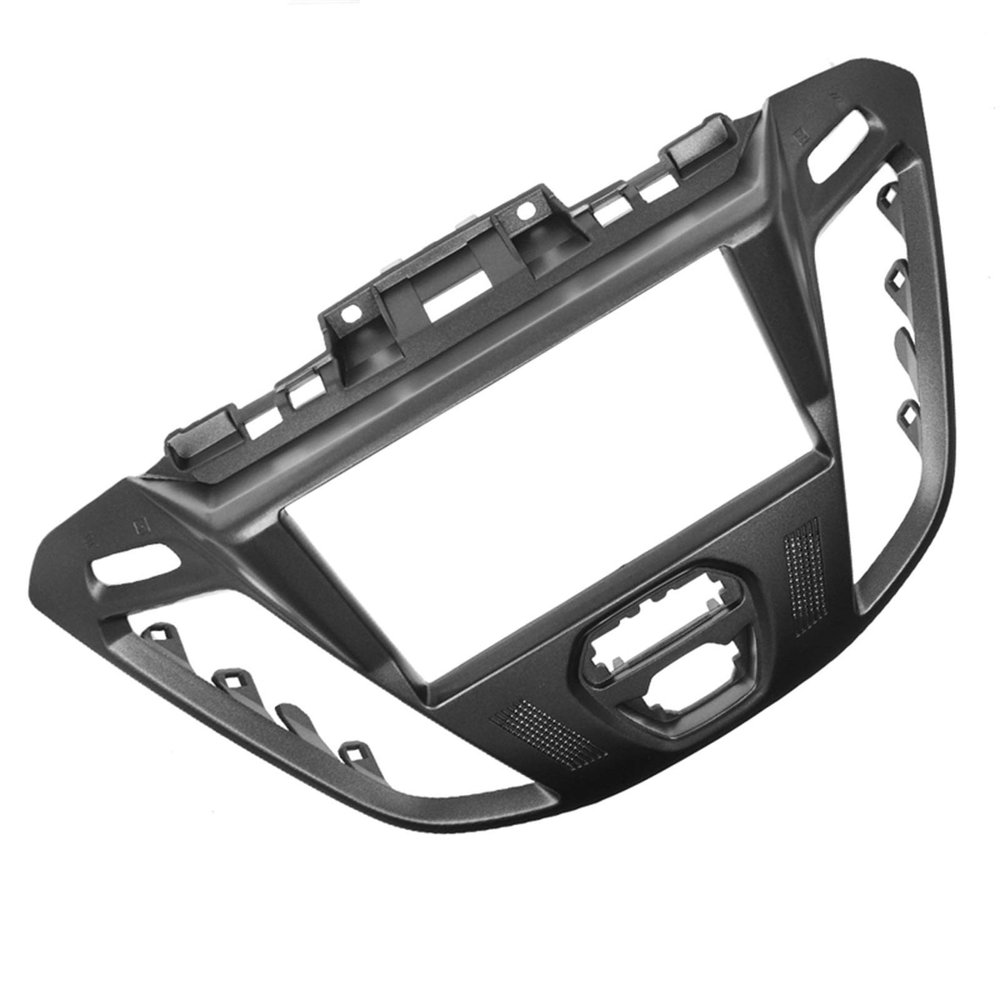 Double DIN Car Radio Fascia Installation Frame for Ford Transit Tourneo Custom 2013–2020