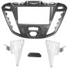 Double DIN Car Radio Fascia Installation Frame for Ford Transit Tourneo Custom 2013–2020 view 3
