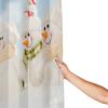 Psvod Happy Snowmen Shower Curtain 183 x 183 cm, Waterproof, Washable, with 12 Hooks view 4