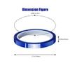 Duendhd 2 x 10 mm x 33 m Blue Heat Transfer Tape for Heat Sublimation view 4