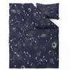 ZDABAOEC Galaxy Kids' Duvet Cover Set 135 x 200 cm, Constellation Design, 2-Piece Set view 2