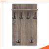 AKKE Coat Rack Panel, Wall-Mounted Coat Rack, PVC Maxi, Truffle, 100 x 60 cm view 2