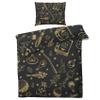 GEDAEUBA Witch Summer Bedding Set 140x200 cm, Reversible Microfiber Duvet Cover and Pillowcase Set view 2