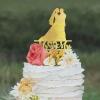 Funlucy Personalized Bride and Groom Wedding Cake Topper view 4